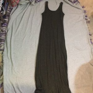 Olive Green Maxi Dress